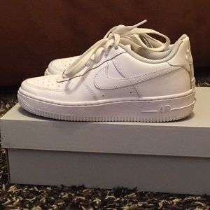 All White Air Force Ones